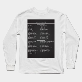 Derivatives And Integrals Long Sleeve T-Shirt